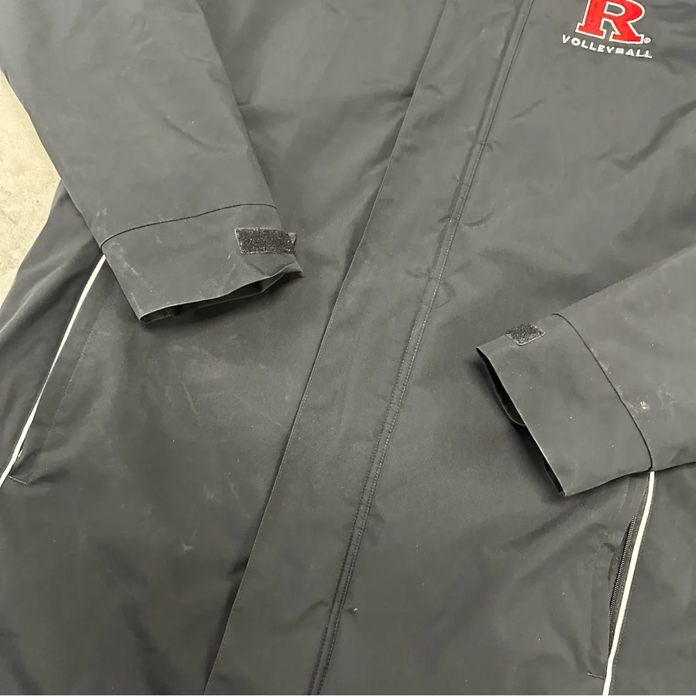 ADIDAS‎ Men's Medium Stadium Parka Jacket Rutgers